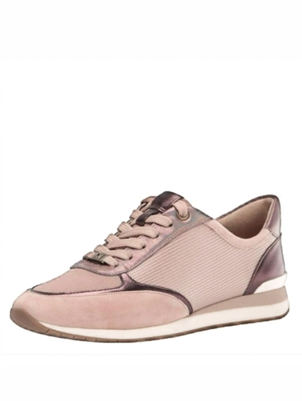 New Suede Leather Women's Lotus Flex Comfort Oxford Sneaker By Naturalizer
